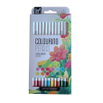 Farebné ceruzky 12 ks Paired Pastels