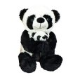 Plyšová máma s mláďaťom 40 cm Panda