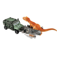 Jurassic World - Vozidlo s dinosaurom Tyranno-Hauler