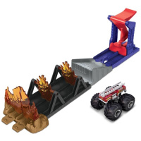 Hot Wheels – Monster Truck dráha Fire Through