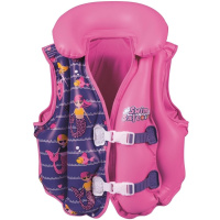 Nafukovacia vesta Ružová
