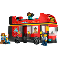 60407 Lego City – Červený dvojposchodový vyhliadkový autobus