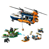 60437 Lego City – Helikoptéra na prieskum džungle v základnom tábore