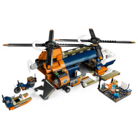 60437 Lego City – Helikoptéra na prieskum džungle v základnom tábore