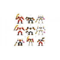 71808 Lego Ninjago – Kaiov živelný ohnivý robot