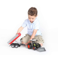 Bruder - Traktor s prívesom