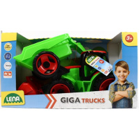 Giga Traktor s vlečkou a lyžicou