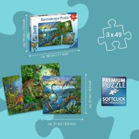 Puzzle - Dinosuary 3v1