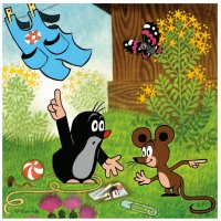 Puzzle 3 x 55 – Krtko