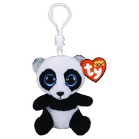 TY Beanie Boos - Plyšový prívesok panda 8,5 cm