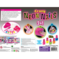 Veselé neónové nechty