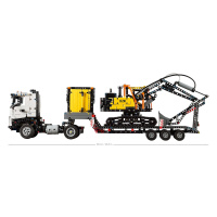 42175 Lego Technic – Nákladné auto Volvo FMX a elektrický bager EC230