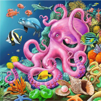 Puzzle 3x49 – Život pod vodou