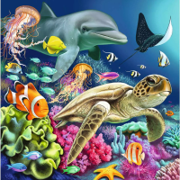 Puzzle 3x49 – Život pod vodou