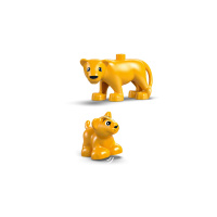 10442 Lego Duplo – Rodinky divokých zvierat: Tučniaky a levy