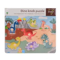 Drevené puzzle – Dinosaury