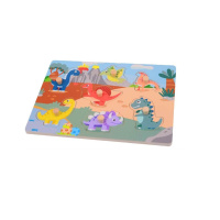 Drevené puzzle – Dinosaury