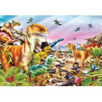 Puzzle 104 – Krajina dinosaura