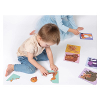 KukiKuk - Veľké puzzle Mláďatá s mamou
