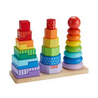 Fisher-Price - Drevené veže