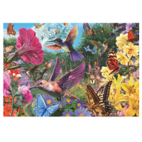Puzzle 200 XL - Kolibríky a motýle