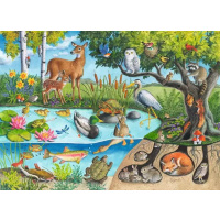 Puzzle 60 – Zvieratká