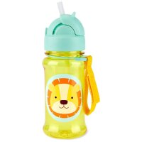 Fľaša so slamkou – Lev 355 ml