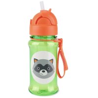Fľaša so slamkou – Medvedík čistotný 355 ml