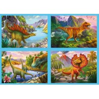 Puzzle 4v1 – Dinosaury