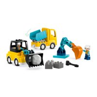10475 Lego Duplo – Vozidlá na stavbe 3 v 1