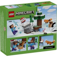 21583 Lego Minecraft – Steve a dobrodružstvo v tajge