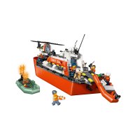 60504 Lego City - Záchranný čln pobrežnej hliadky a vrtuľník