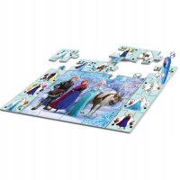 Ľadové kráľovstvo - Podlahové puzzle s interaktívnym perom