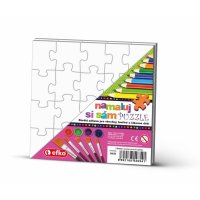 Puzzle - Namaľuj si sám- Štvorec