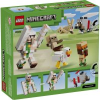 21592 Lego Minecraft - Kurací džokej a útok v púšti