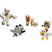 21592 Lego Minecraft - Kurací džokej a útok v púšti