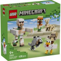 21592 Lego Minecraft - Kurací džokej a útok v púšti