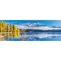 Puzzle 1000 - Zlaté odrazy jazera Wanaka