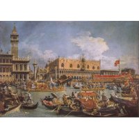 Puzzle 1000 – Návrat Bucentora k mólu na sviatok Nanebovstúpenia