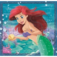 Puzzle 3x48 - Disney princezné