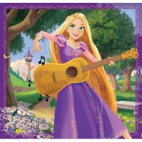 Puzzle 3x48 - Disney princezné