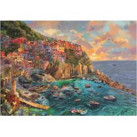Puzzle 2000 – Maľovaná Manarola