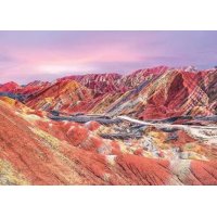 Puzzle 1000 – Dúhové hory