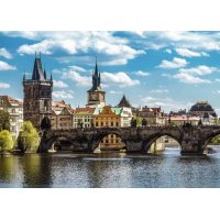 Puzzle 1000 –  Pohľad na Karlov most