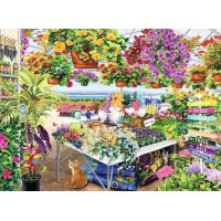 Puzzle 500 –  Nádherné záhradné centrum