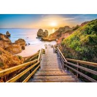 Puzzle 1000 – Schody na pláž Camilo, Algarve