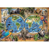 Puzzle 300 – Úžasný svet zvierat