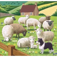 Puzzle 3x48 - Zvieratá na farme