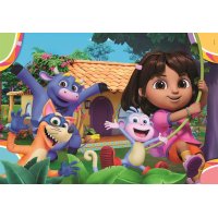 Puzzle 2x20 - Dora prieskumníčka