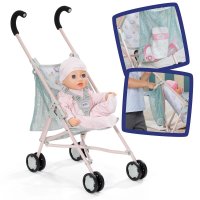 Baby Born - Golfový kočík so sieťkou – zelený